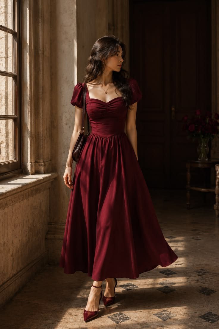 The Classic Midi Dress